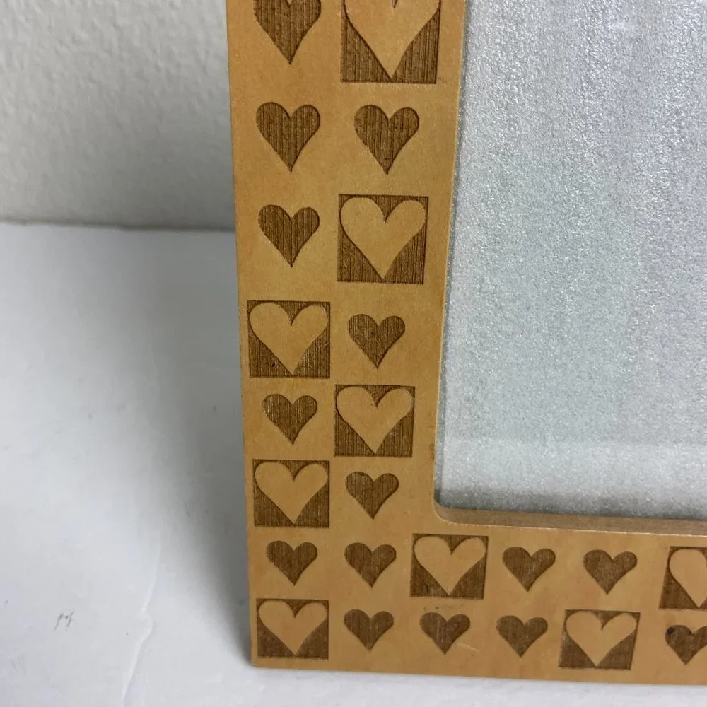 Wooden Picture Frame Heart